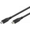 USB C laidas Goobay 74184 USB4 Gen 2x2 1.5 m juodas
