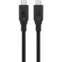 USB C laidas Goobay 74184 USB4 Gen 2x2 1.5 m juodas
