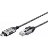 Goobay 74406 USB 3.1 Type A – RJ45 adapterinis laidas 7,5 m