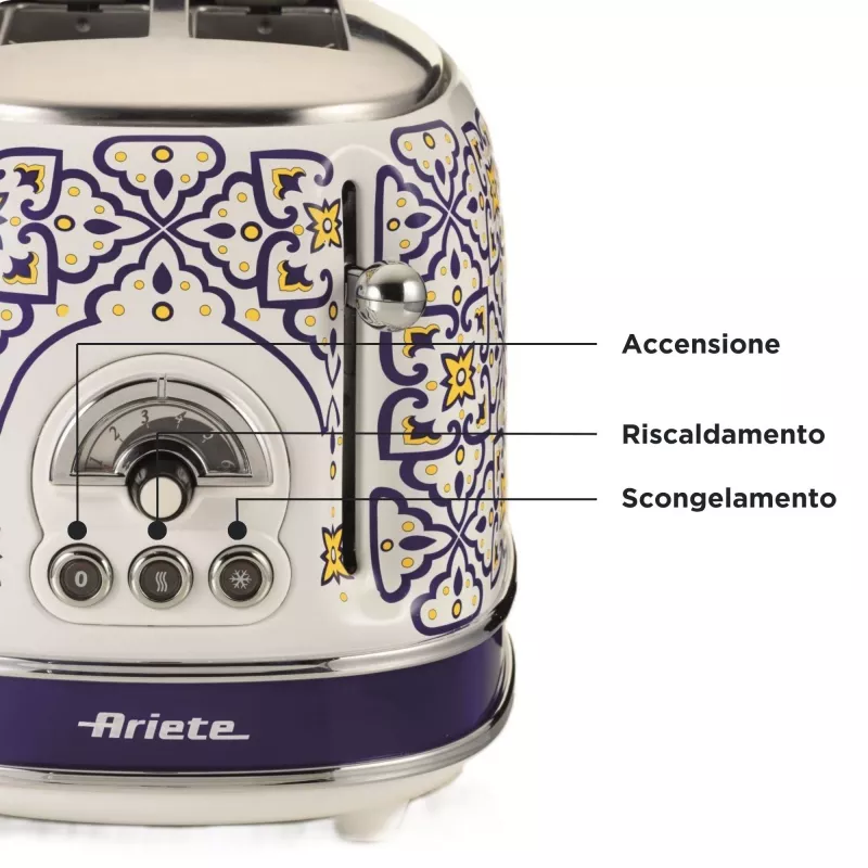Ariete 0155/0C Skrudintuvas 2 riekėms 815 W Mėlynas Įvairiaspalvis