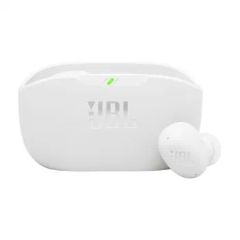 JBL Wave Buds 2 belaidės ausinės TWS, į ausį, skambučiams/muzikai, Bluetooth, baltos