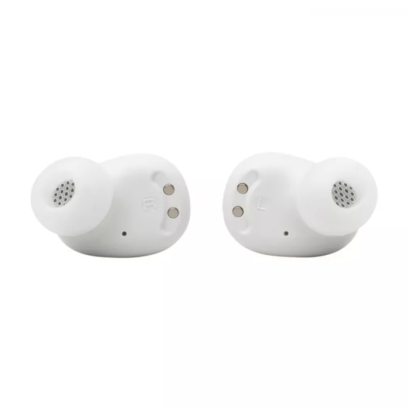JBL Wave Buds 2 belaidės ausinės TWS, į ausį, skambučiams/muzikai, Bluetooth, baltos