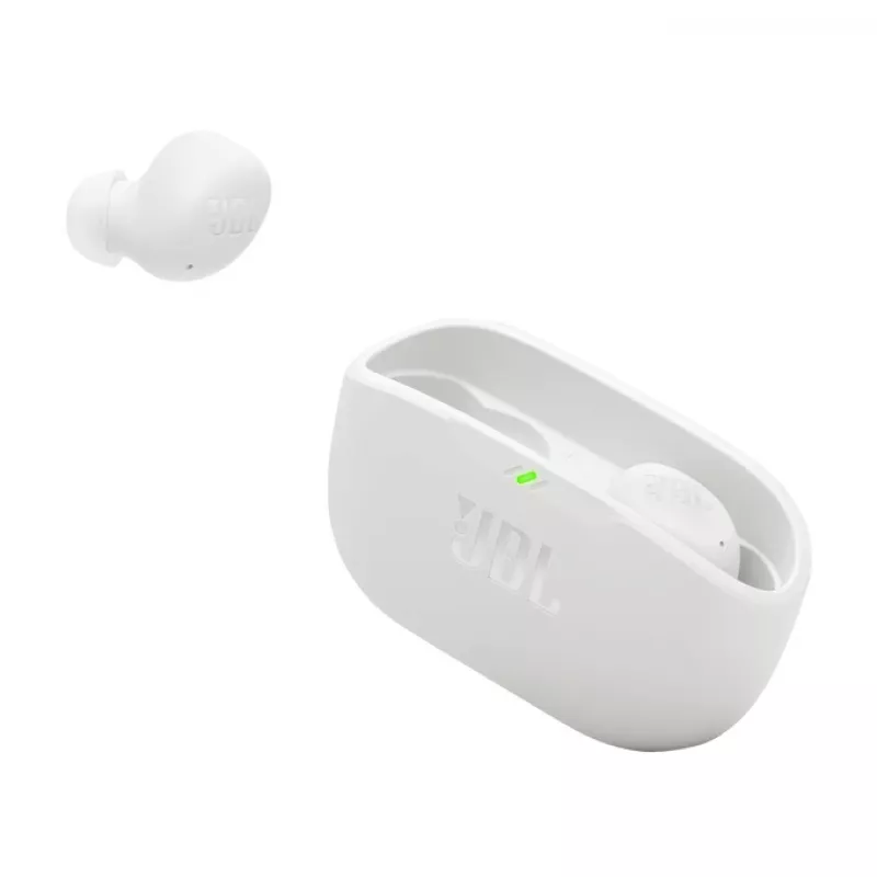 JBL Wave Buds 2 belaidės ausinės TWS, į ausį, skambučiams/muzikai, Bluetooth, baltos