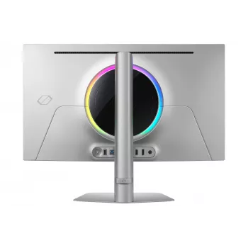 Samsung G81SF monitorius 68,6 cm (27 colių) 3840 x 2160 4K Ultra HD OLED sidabrinis