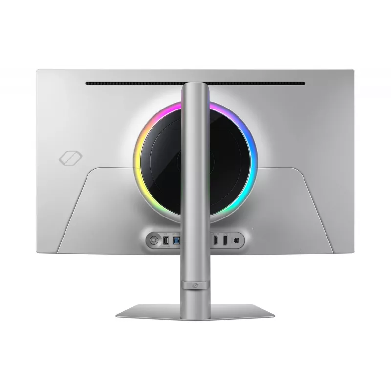 Samsung G81SF monitorius 68,6 cm (27 colių) 3840 x 2160 4K Ultra HD OLED sidabrinis