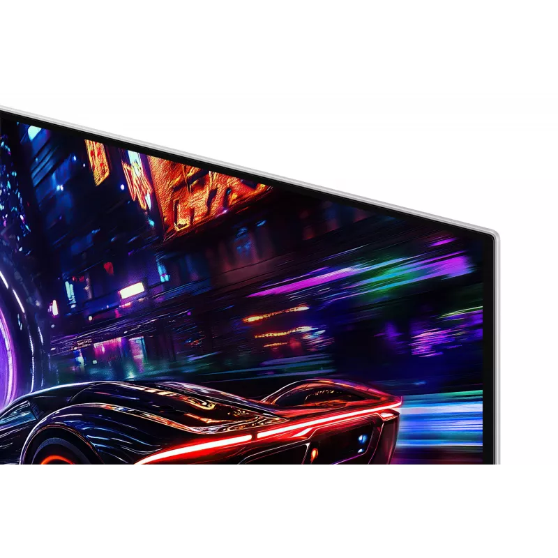 Samsung G81SF monitorius 68,6 cm (27 colių) 3840 x 2160 4K Ultra HD OLED sidabrinis