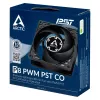 ARCTIC P8 PWM PST CO – slėgiui optimizuotas 80 mm ventiliatorius su PWM PST, skirtas nuolatiniam darbui
