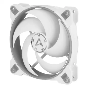 ARCTIC BioniX P120 (Pilka/Balta) – 120 mm slėgiui optimizuotas žaidimų ventiliatorius su PWM PST
