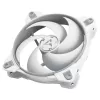 ARCTIC BioniX P120 (Pilka/Balta) – 120 mm slėgiui optimizuotas žaidimų ventiliatorius su PWM PST