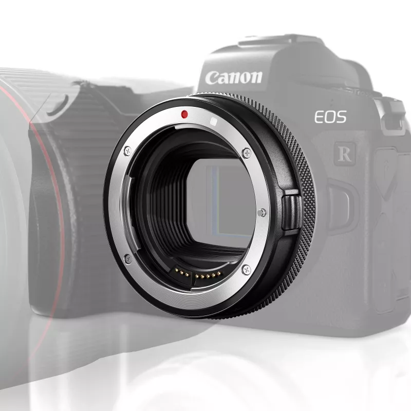 Canon EF-EOS R valdymo žiedo tvirtinimo adapteris