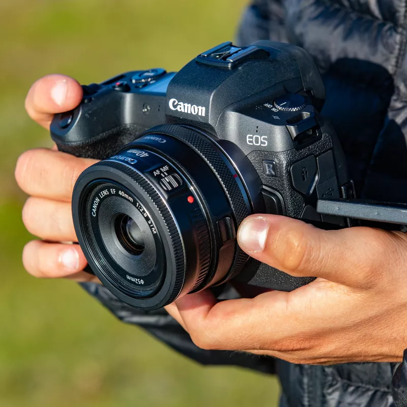 Canon EF-EOS R valdymo žiedo tvirtinimo adapteris