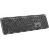 Logitech K950 Signature Slim klaviatūra biurui RF belaidė Bluetooth QWERTY danų suomių norvegų švedų grafitas