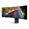 Samsung G95SC monitorius 124,5 cm (49 colių) 5120 x 1440 Dual QHD OLED sidabrinis