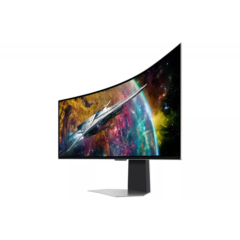 Samsung G95SC monitorius 124,5 cm (49 colių) 5120 x 1440 Dual QHD OLED sidabrinis