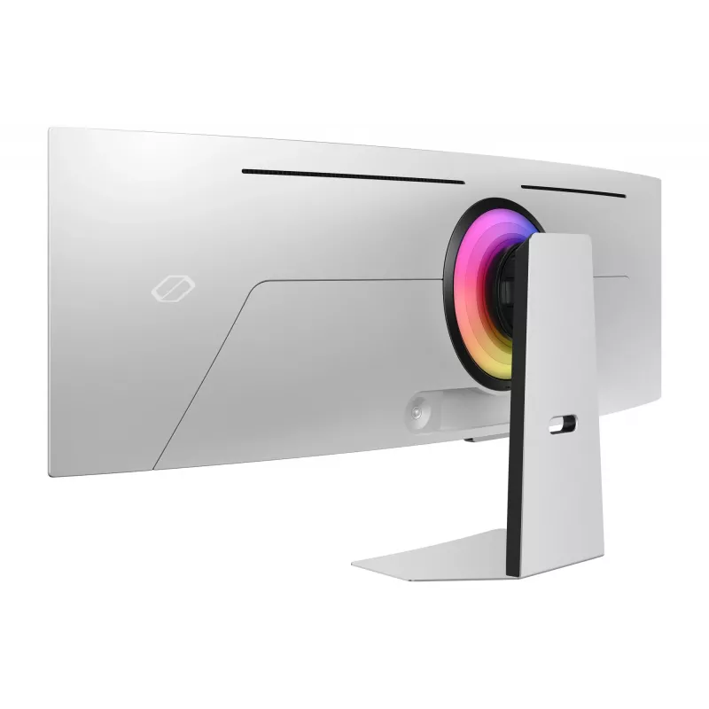 Samsung G95SC monitorius 124,5 cm (49 colių) 5120 x 1440 Dual QHD OLED sidabrinis