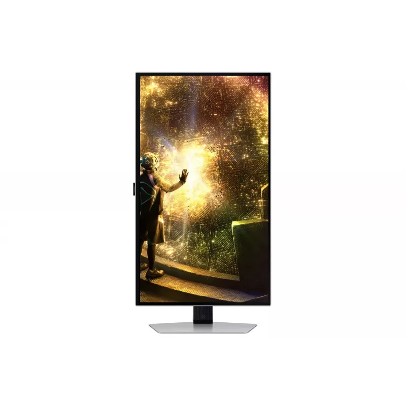 Samsung G61SD kompiuterio monitorius 27 colių OLED 2560x1440 WQHD sidabrinis