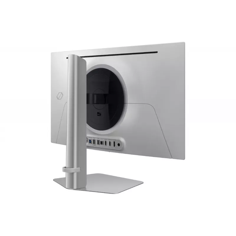 Samsung G61SD kompiuterio monitorius 27 colių OLED 2560x1440 WQHD sidabrinis