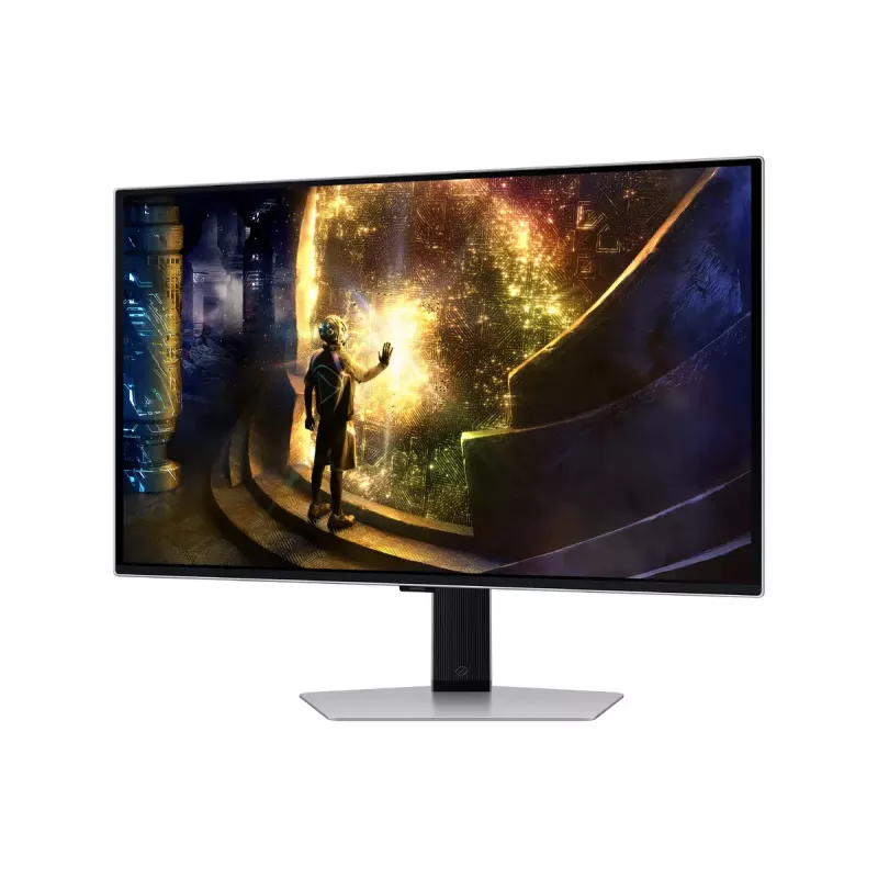 Samsung G61SD kompiuterio monitorius 27 colių OLED 2560x1440 WQHD sidabrinis