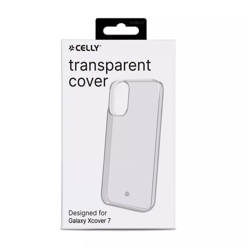 Dangtelis Celly Galaxy Xcover 7 Skaidrus Monochrominis