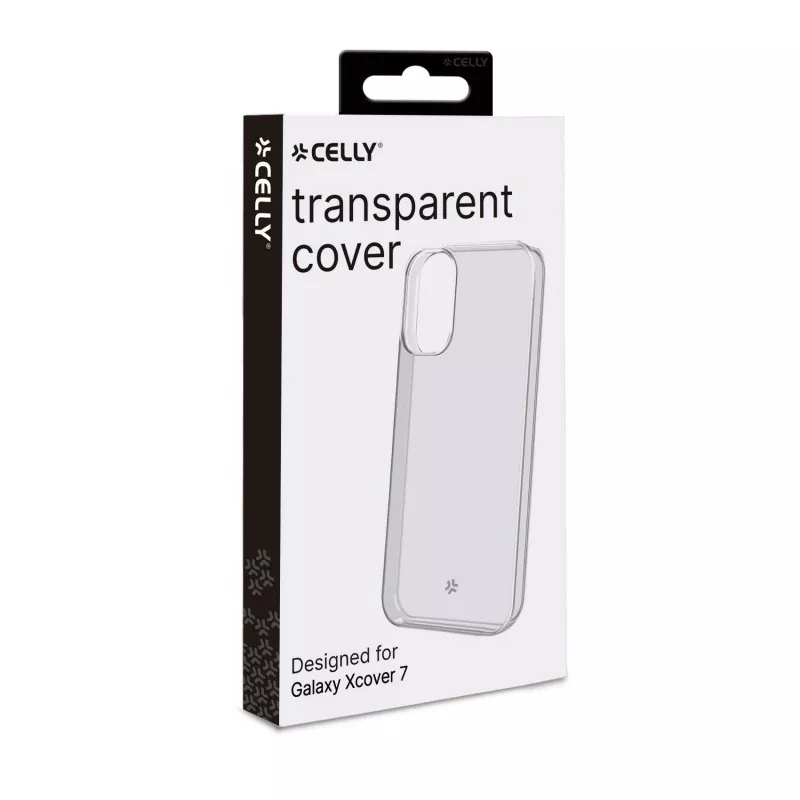 Dangtelis Celly Galaxy Xcover 7 Skaidrus Monochrominis