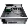 Serverinis korpusas Inter-Tech 4U 4452-TFT Rack juodas