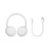 Philips 5000 serijos TAH5209WT/00 belaidės ausinės su mikrofonu, ant ausų, skambučiams ir muzikai, balta