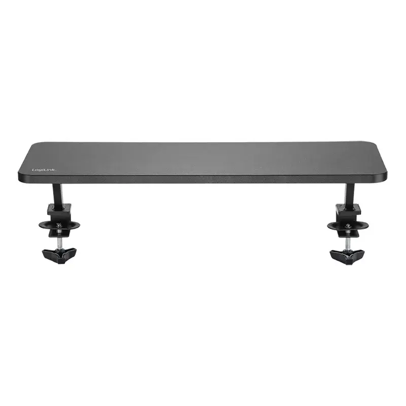 LogiLink monitoriaus pakėlimo stovas BP0153 81,3 cm 32 colių juodas, tvirtinimas spaustuku / per varžtą
