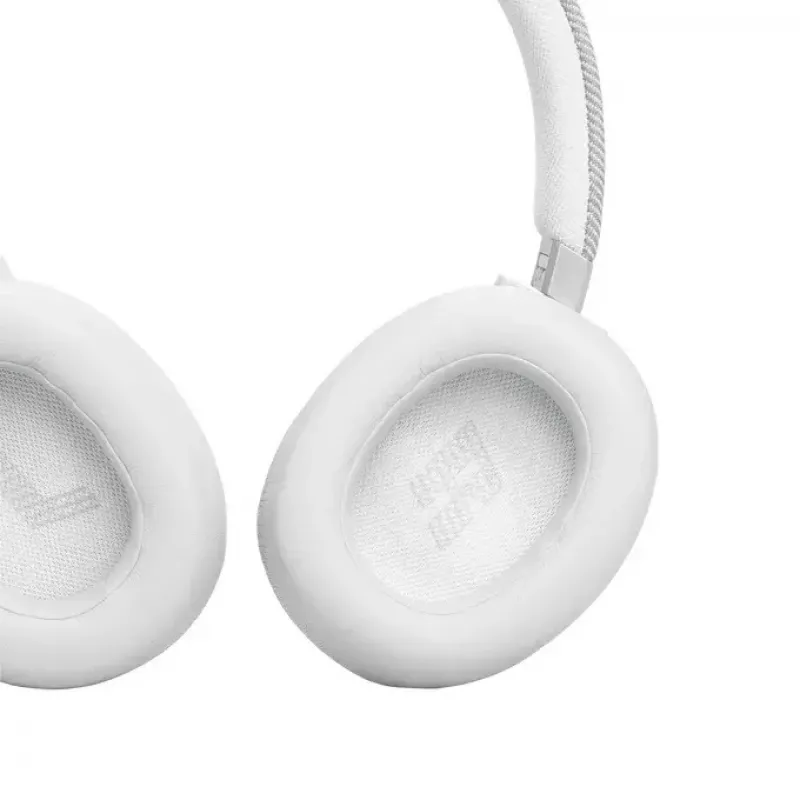 JBL Live 770NC Ausinės belaidės, aplink ausį, skambučiams/muzikai, Bluetooth, baltos