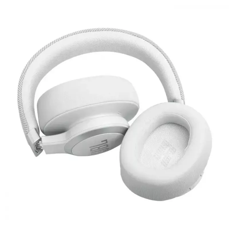 JBL Live 770NC Ausinės belaidės, aplink ausį, skambučiams/muzikai, Bluetooth, baltos