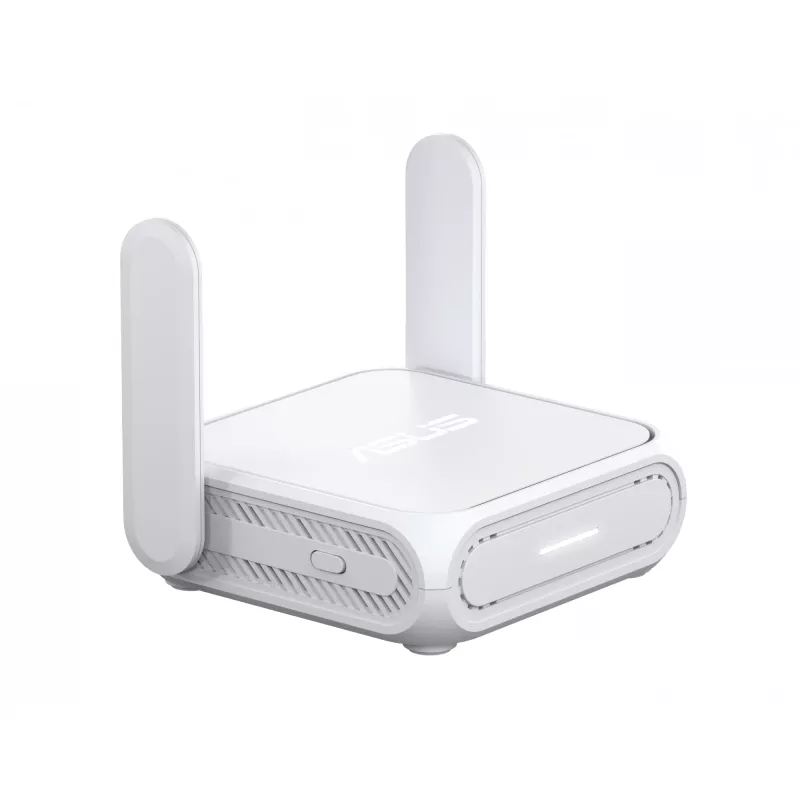 ASUS RT-BE58 Go belaidis maršrutizatorius 2.5 Gigabit Ethernet, dviejų juostų (2,4 GHz / 5 GHz), baltas