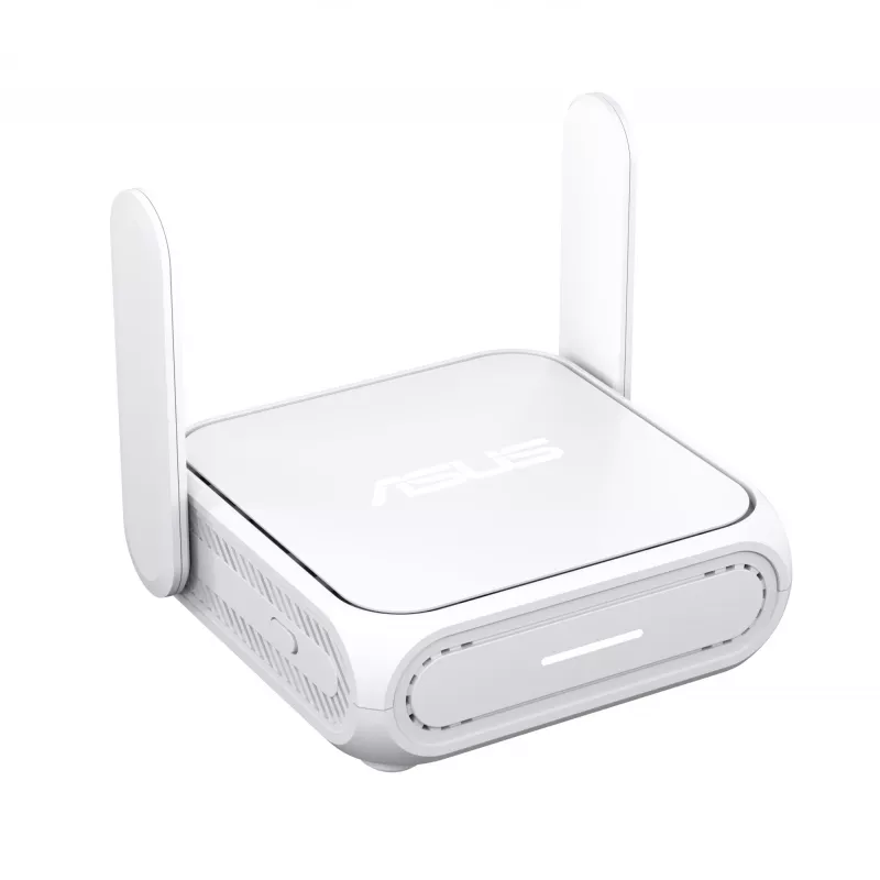 ASUS RT-BE58 Go belaidis maršrutizatorius 2.5 Gigabit Ethernet, dviejų juostų (2,4 GHz / 5 GHz), baltas