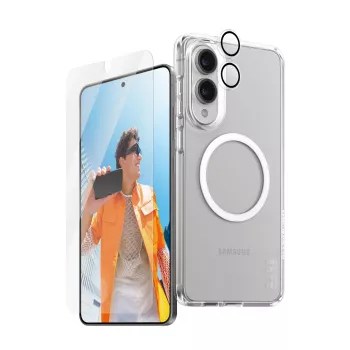 PanzerGlass CARE Flagship apsauginių plėvelių rinkinys Samsung S25 Edge — 3 vienetai