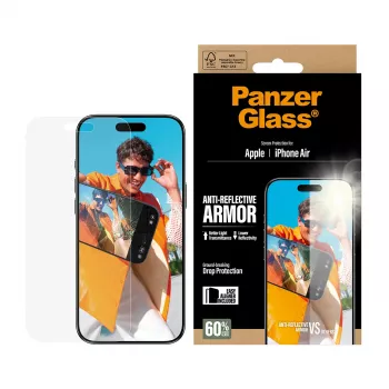 PanzerGlass Anti-Reflective Armor apsauginis stiklas iPhone Air