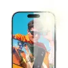 PanzerGlass Anti-Reflective Armor apsauginis stiklas iPhone 17 / iPhone 16 Pro, atsparus įbrėžimams ir smūgiams