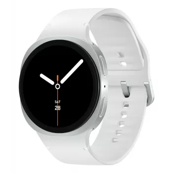 Išmanusis laikrodis Samsung Galaxy Watch 8 sidabrinis 44 mm ES modelis SM-L330NZSAEUB