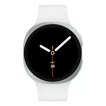 Išmanusis laikrodis Samsung Galaxy Watch 8 sidabrinis 44 mm ES modelis SM-L330NZSAEUB