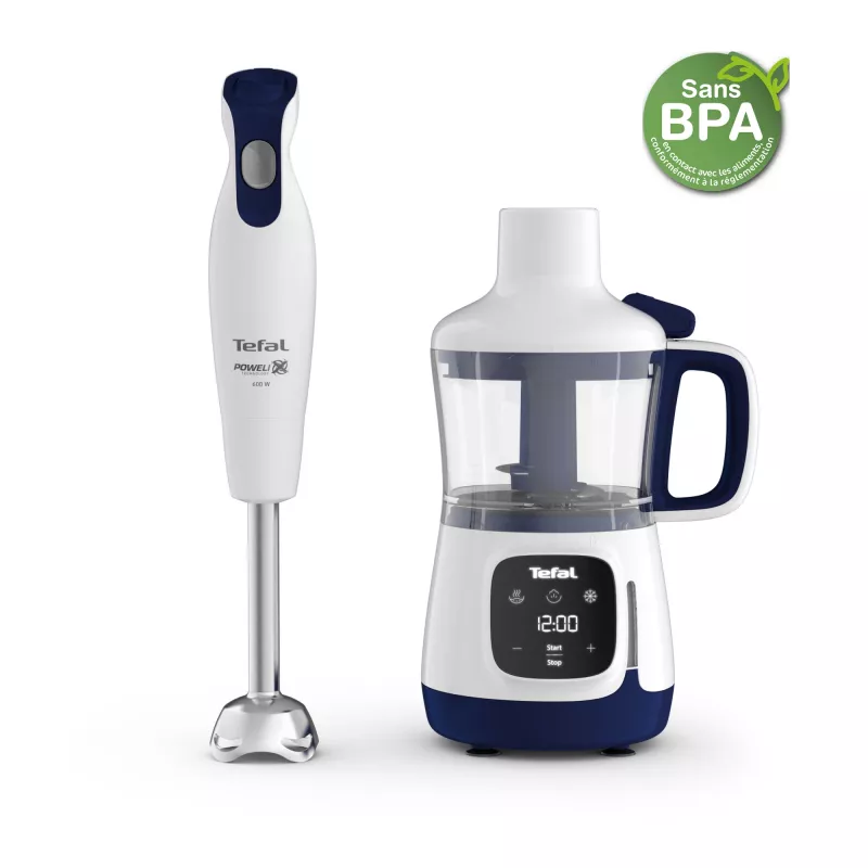 Tefal Yummy Gourmet HB55W4 0.8 L virtuvinis blenderis 600 W baltas