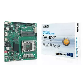 Motininė plokštė ASUS Pro H810T-CSM Intel H810 LGA 1851 mini ITX DDR5 128GB