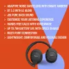 JBL Tune 770NC ausinės su laidu ir belaidžiu ryšiu, skirtos pokalbiams ir muzikai, USB Type-C, juodos spalvos