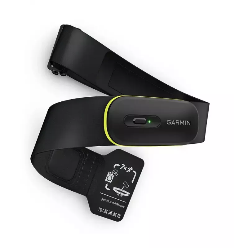 Širdies ritmo monitorius GARMIN HRM 600 krūtinės diržas Bluetooth ANT+ reguliuojamas 56–72 cm, juodas