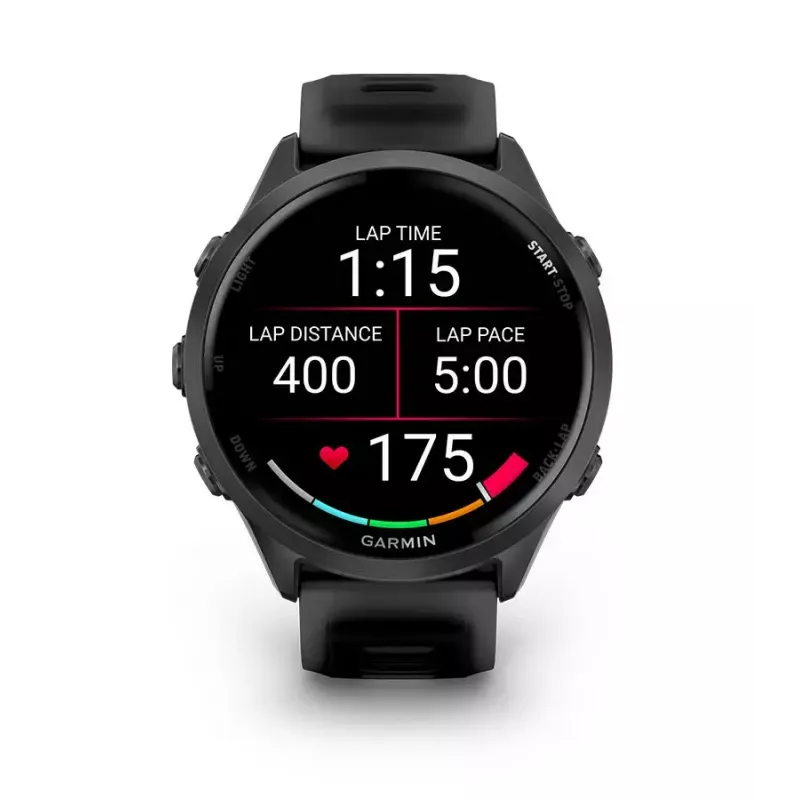 Širdies ritmo monitorius GARMIN HRM 600 krūtinės diržas Bluetooth/ANT+ juodas — reguliuojamas 72–106 mm, atsparus vandeniui