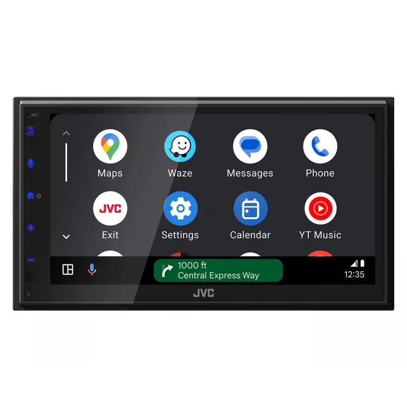 Automobilinis medijos imtuvas JVC KW-M695DBW, 6,8 colių LCD, Wi-Fi, Bluetooth, 200 W