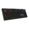 Mechaninė žaidimų klaviatūra MSI STRIKE PRO WIRELESS – pilno dydžio, USB + Bluetooth, RGB, QWERTY US, juoda