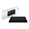 Mechaninė žaidimų klaviatūra MSI STRIKE PRO WIRELESS – pilno dydžio, USB + Bluetooth, RGB, QWERTY US, juoda