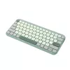 ASUS KW100 /GN/GE/81 belaidė klaviatūra Bluetooth QWERTZ Žalia, Šviesiai žalia