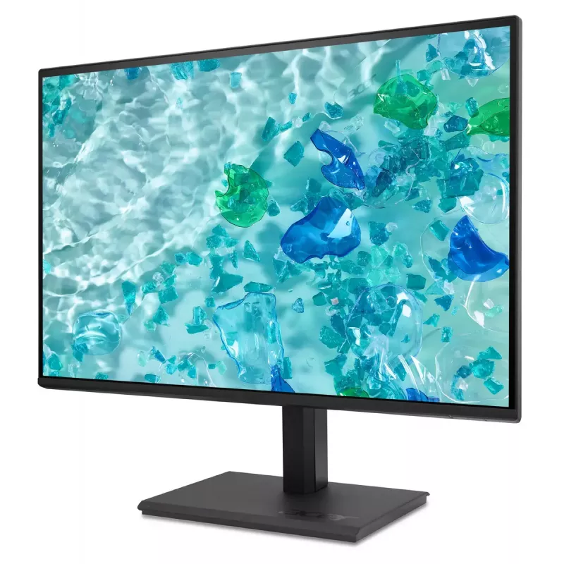 Monitorius Acer Vero B7 B277Gbemiqpruzx – 27 colių (68,6 cm), Full HD, IPS, 120 Hz, USB-C, garsiakalbiai, juodas
