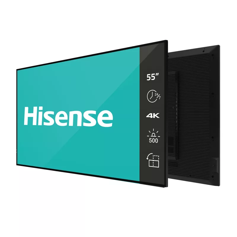 Hisense 55 colių E5QTUK QLED 4K išmanusis televizorius su Freely, skaitmeninis ekranas, 139,7 cm (55 coliai), 3840 x 2160 pikseliai, Wi-Fi, 24/7