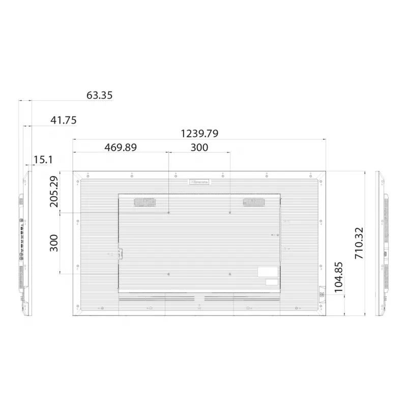 Hisense 55 colių E5QTUK QLED 4K išmanusis televizorius su Freely, skaitmeninis ekranas, 139,7 cm (55 coliai), 3840 x 2160 pikseliai, Wi-Fi, 24/7