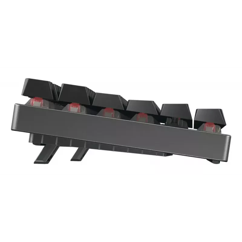 Mechaninė žaidimų klaviatūra CHERRY XTRFY Cherry MX 8.2 TKL Wireless – be skaičių bloko, QWERTZ, USB + RF + Bluetooth, RGB, juoda