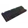 Mechaninė žaidimų klaviatūra CHERRY XTRFY Cherry MX 8.2 TKL Wireless – be skaičių bloko, QWERTZ, USB + RF + Bluetooth, RGB, juoda